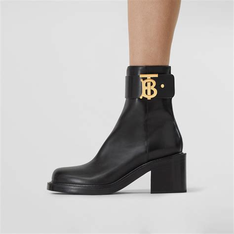 burberry circle heel boots